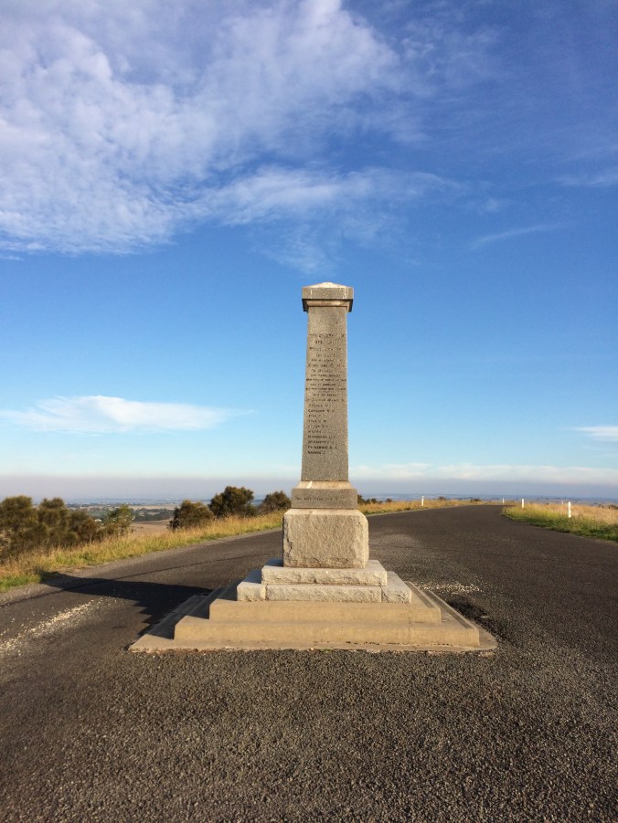 2015-04-13 16.39.57 War Memorial Alvie Dreeite Coragulac Hill