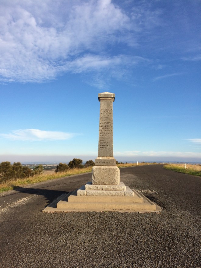 2015-04-13 16.39.57 War Memorial Alvie Dreeite Coragulac Hill