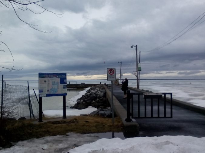 2014-04-08 16.30.00 Philipsburg Pier, Lake Champlain